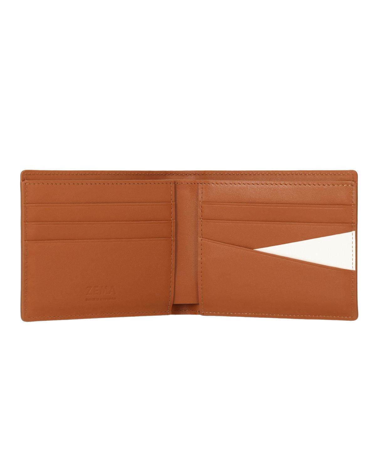 제마 에르베 르 코티디앙(ZEMA ÉLEVER LE QUOTIDIEN) Cachette Billfold  - Camel Tan (까쉐뜨 빌폴드)