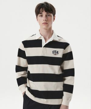 USA Lugby Collar T-Shirt / WHLSG2291U