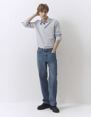 프리미엄 세미와이드핏 데님 팬츠 10116507/116507 [3color]