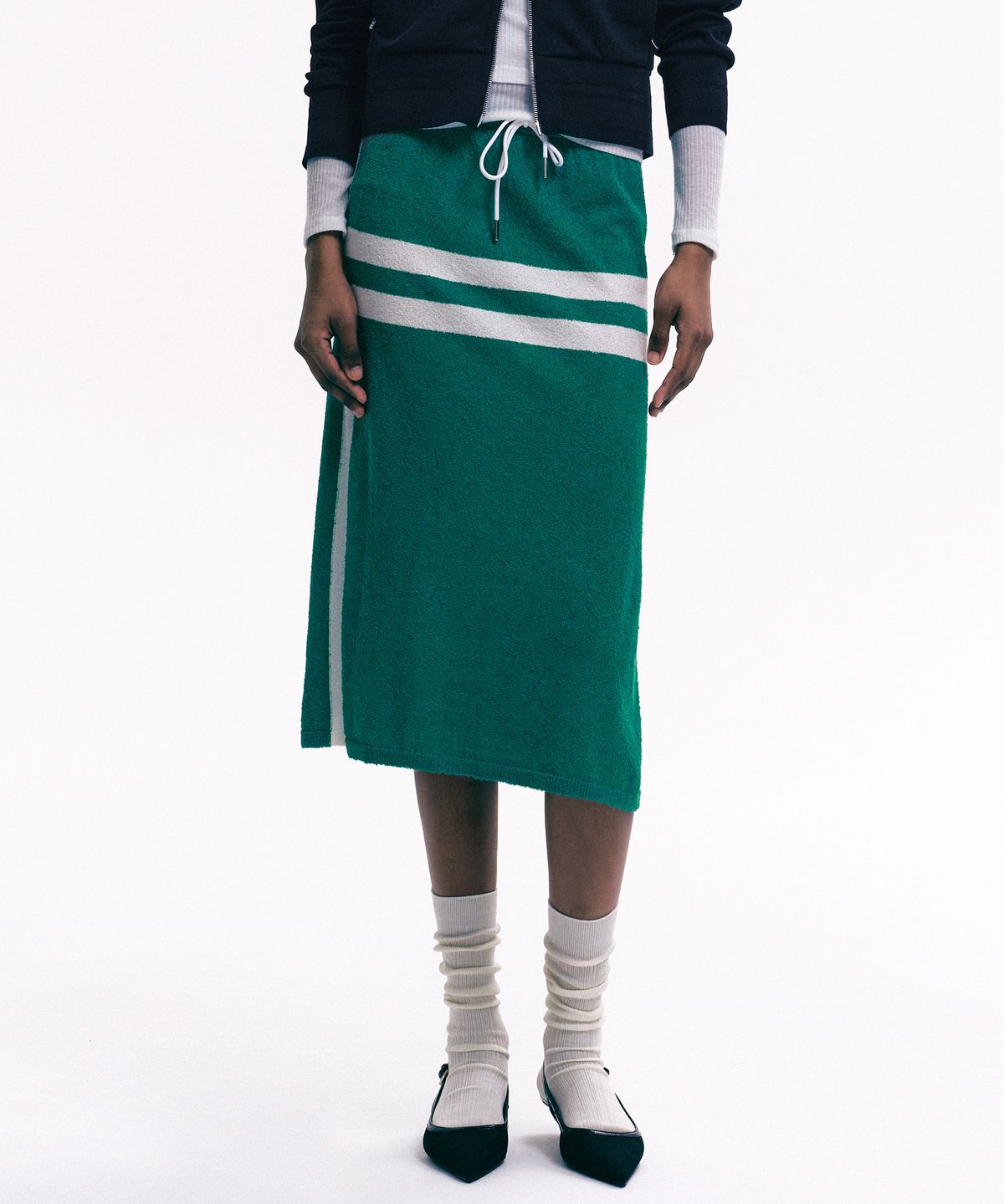 휠라(FILA) [FILA HERITAGE COLLECTION] 헤리티지 니트 스커트(FS261SK99F002370)