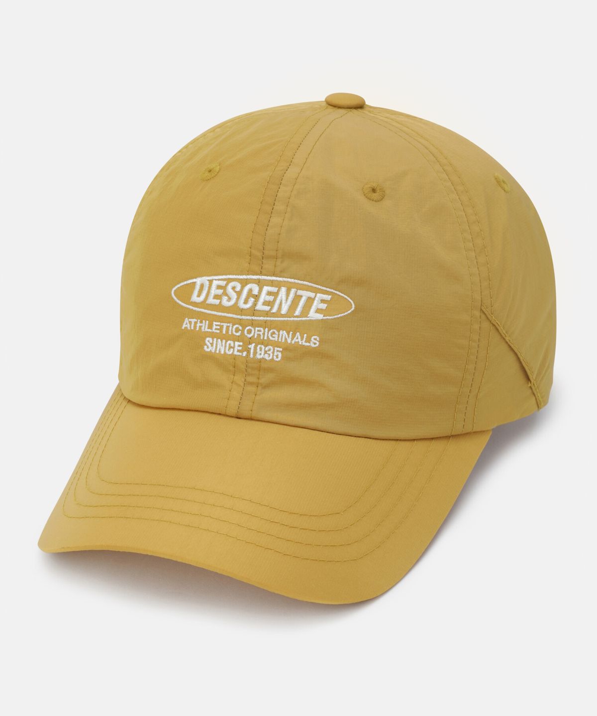데상트(DESCENTE) 그래픽 우븐 볼캡 옐로우 SR123UCP1D