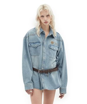 WESTERN SHIRTS [INDIGO]