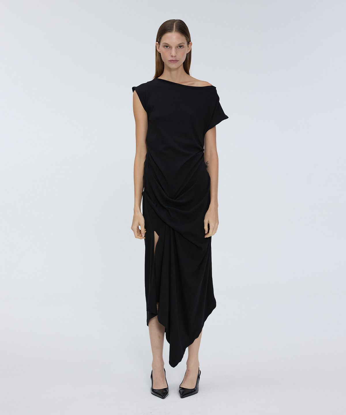 므아므(MMAM) Soft drape cotton dress