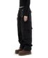 LAYERED CARGO PANTS [BLACK]