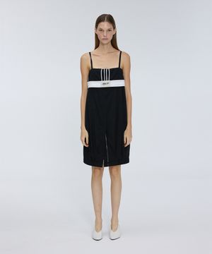 Pants detail string dress