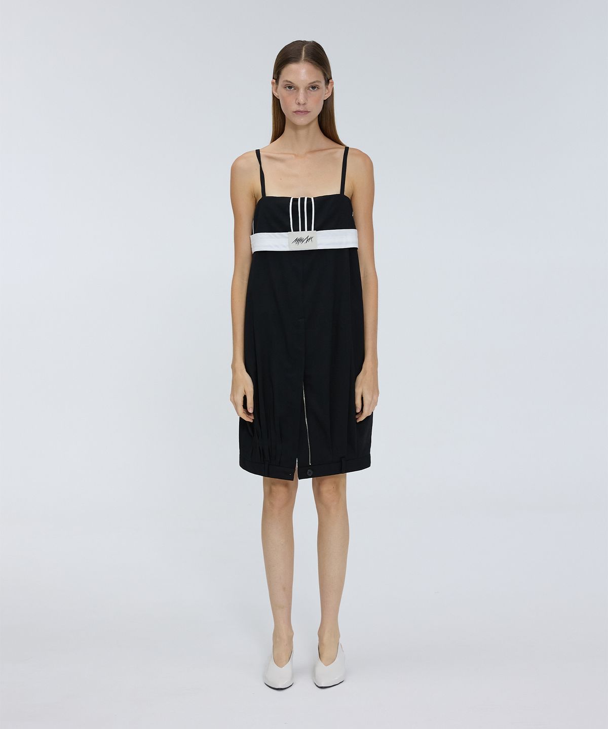 므아므(MMAM) Pants detail string dress