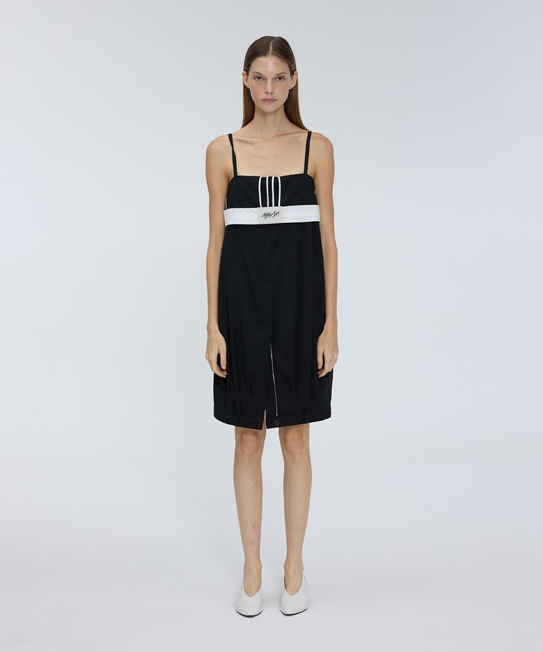 Pants detail string dress