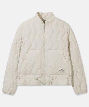 7M20960 여성 써모-퍼프 스탠드넥 패딩 자켓