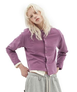 SNAP BUTTON GARDIGAN [3COLOR]