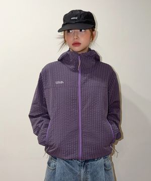 (DEFG X US) CHECK WIND JACKET [2COLOR]