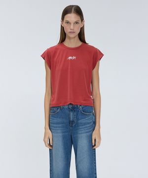 Logo basic slim t-shirt