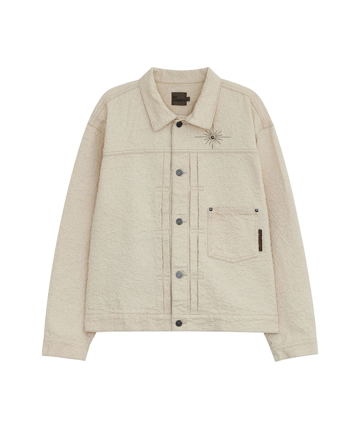 데프가먼츠(DEFGARMENTS) CLASSY TYPE-1 JACKET [IVORY]