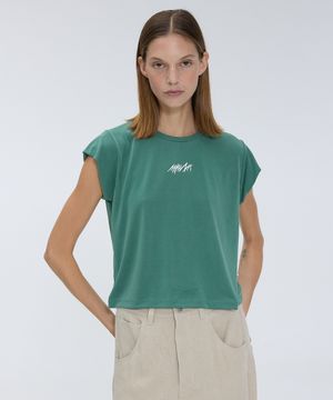 Logo basic slim t-shirt