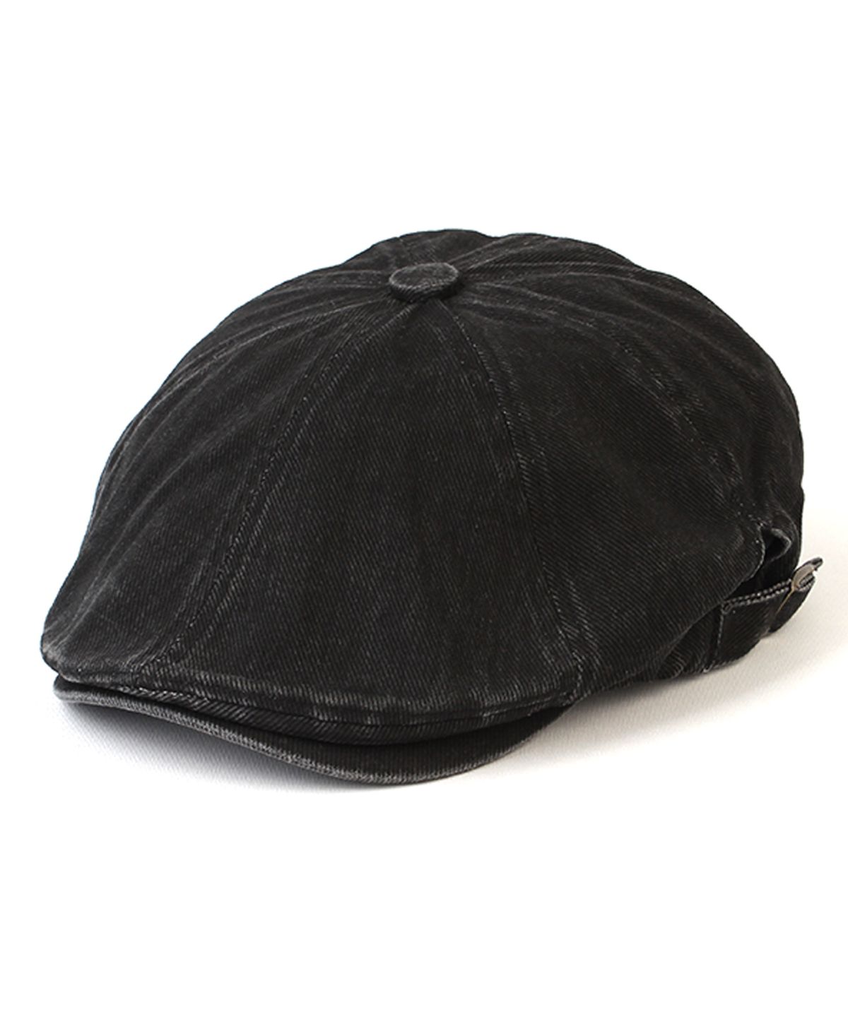 유니버셜 케미스트리(UNIVERSAL CHEMISTRY) Pigment Washing Black Huntingcap 헌팅캡