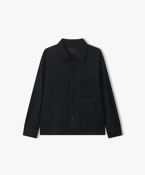 [26SS] LMS32750 차콜 데님터치 셔켓