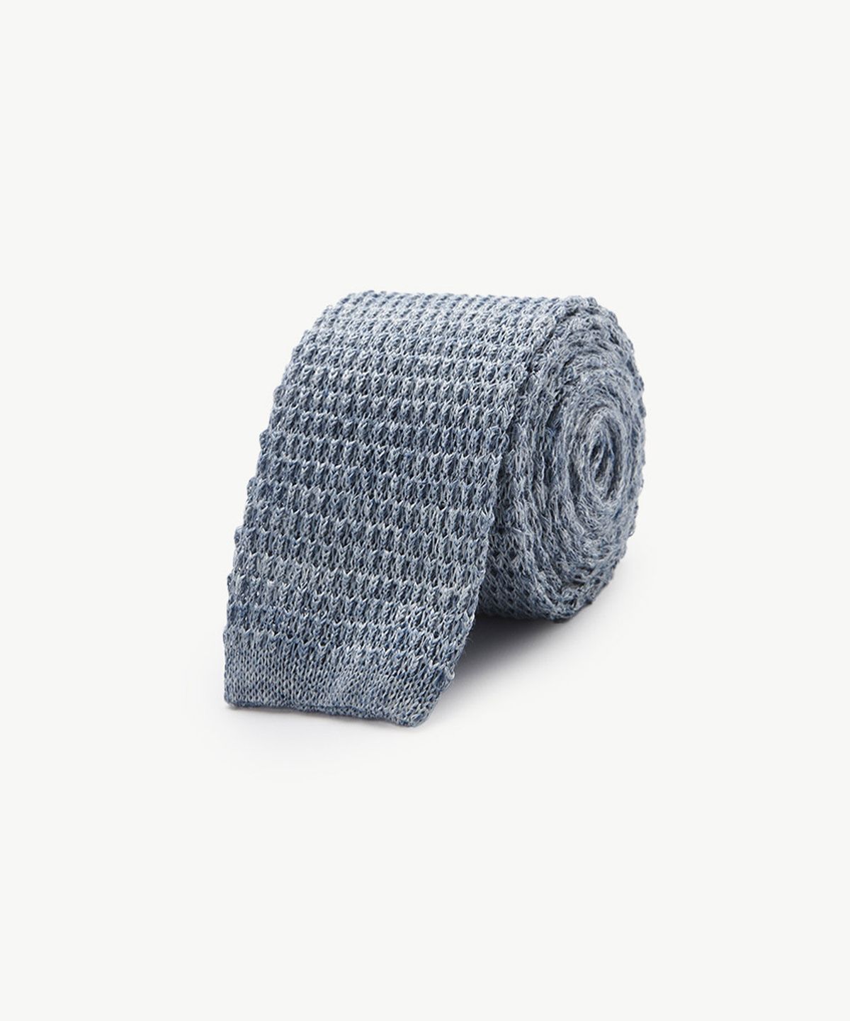 에스티코(STCO) 멜란 솔리드 니트타이 블루_SNTVZ41TSL