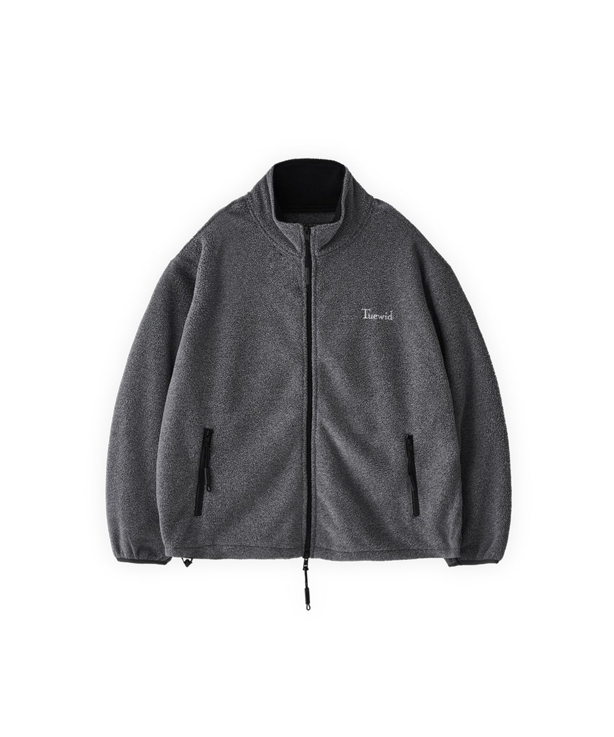 투위드(TUEWID) Two way fleece set up in heather grey