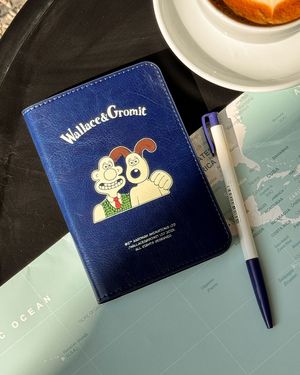 월레스와 그로밋 여행 여권케이스 - 스마일