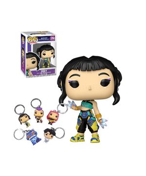 [펀코POP] 케이팝 데몬헌터스  조이 피규어와  키체인 블라인드팩 (랜덤1) 총 2종세트