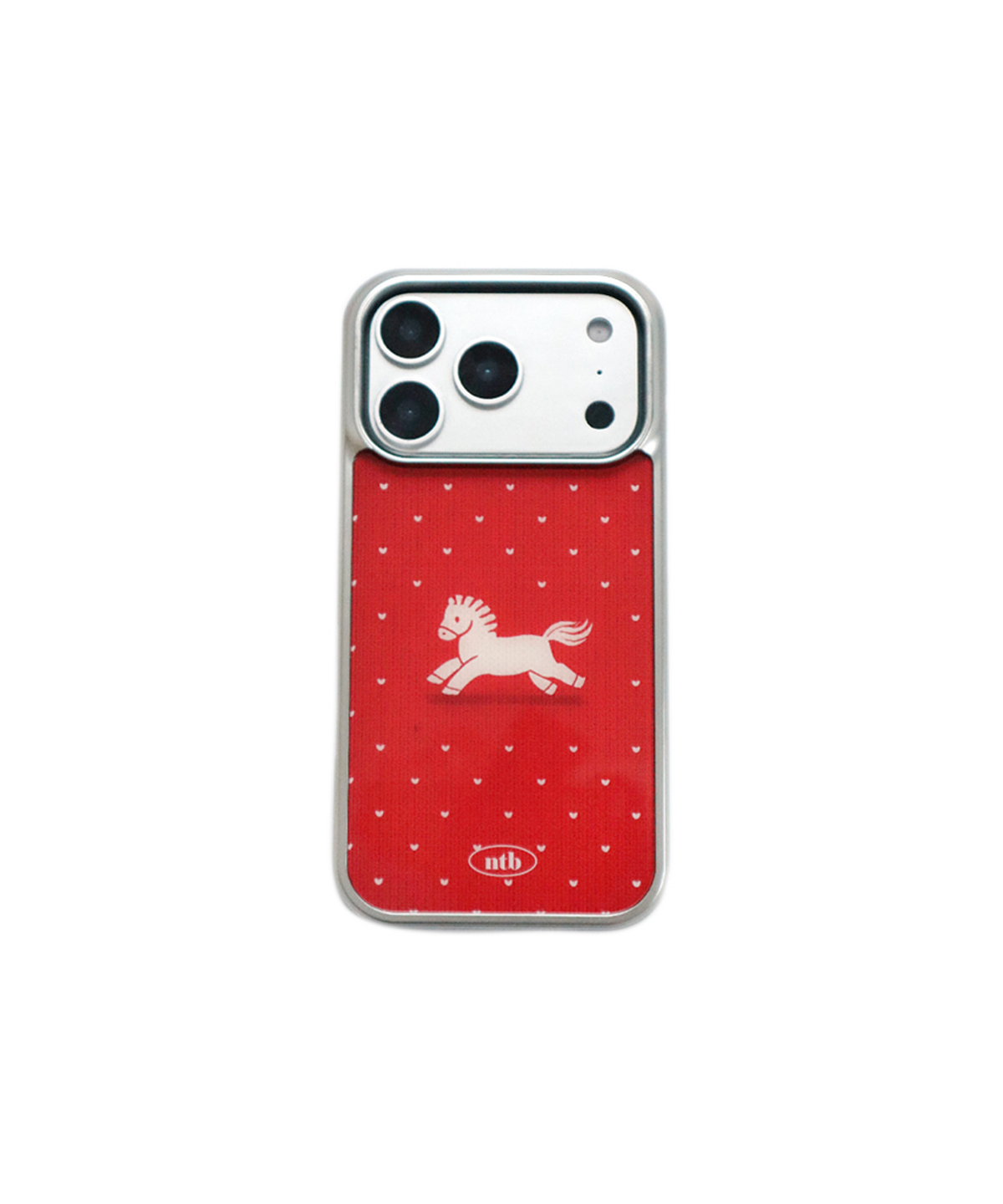 네이처백(NATUREBACK) happy horse epoxy case[+맥세이프][아이폰/갤럭시][기프트 세트]