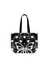 SIGNATURE BUTTERFLY REUSABLE BAG_DOT BLACK