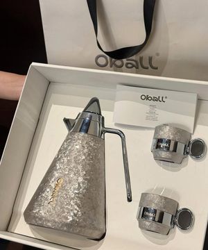 순수 티타늄 프로즌 샤인 케틀 티팟 1200ml+2컵세트