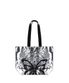 SIGNATURE BUTTERFLY REUSABLE BAG_SILVER