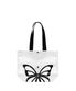 SIGNATURE BUTTERFLY REUSABLE BAG_WHITE