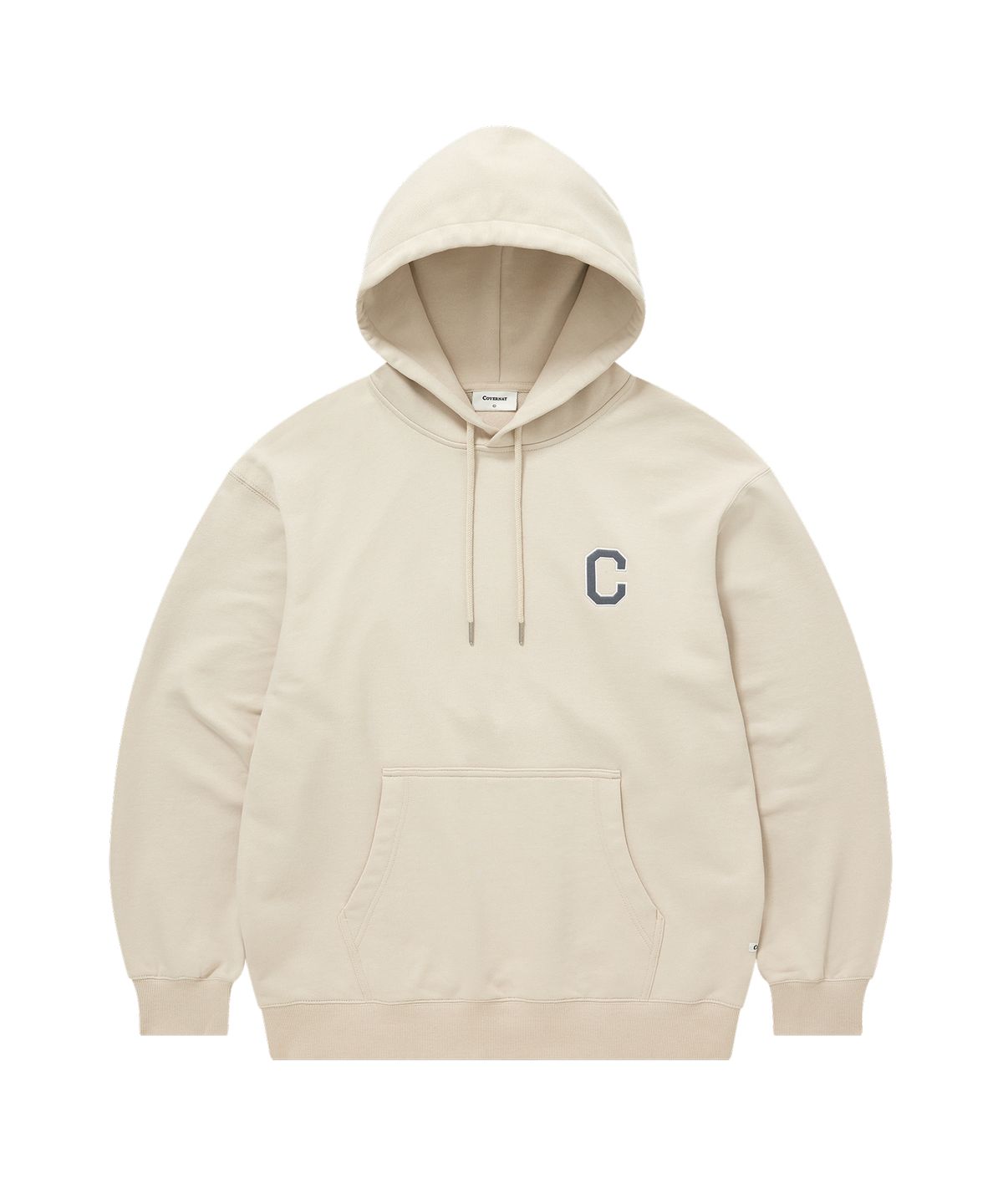 커버낫(COVERNAT) C 로고 후디 에크루
