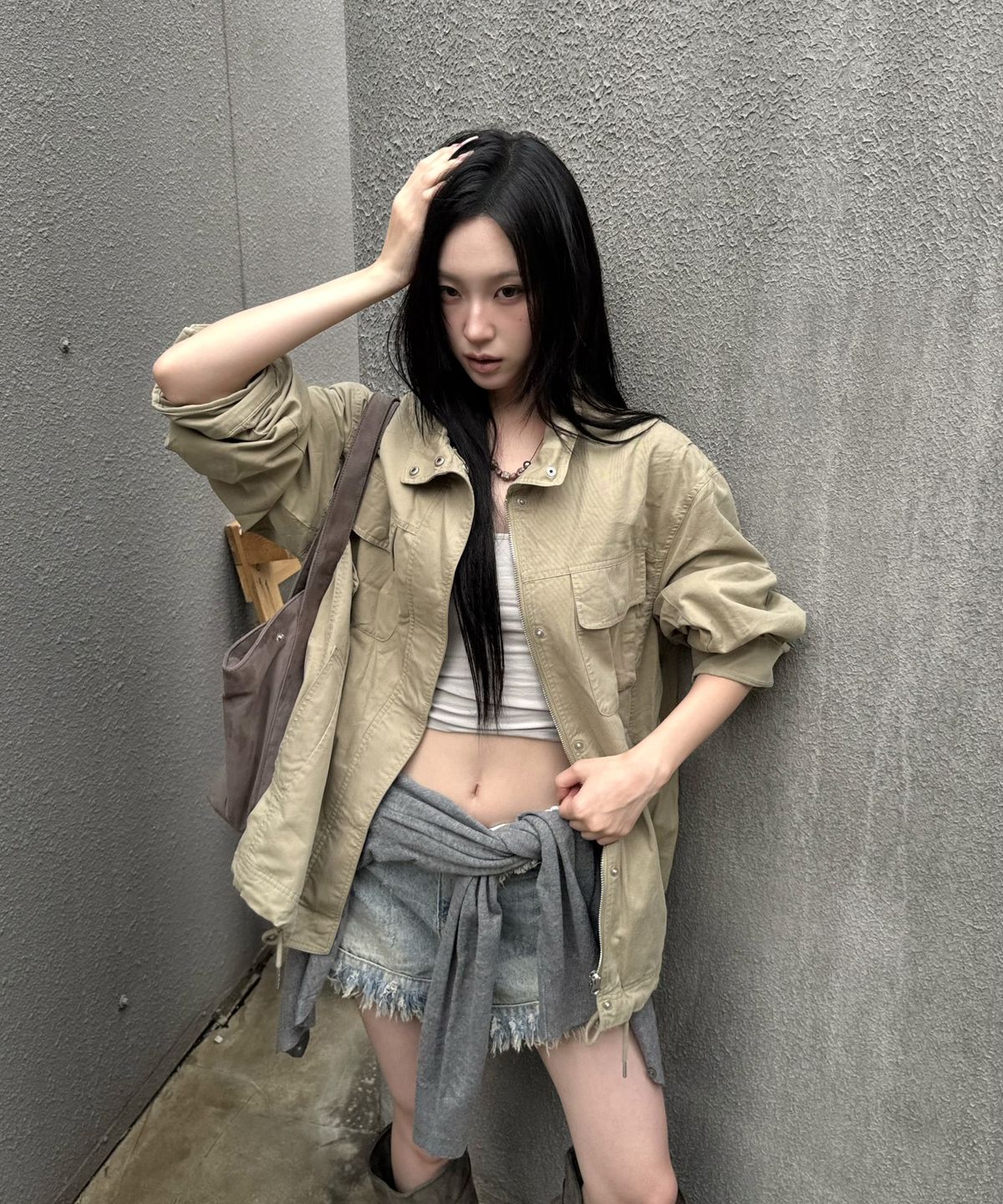 미쏘(MIXXO) 하이넥 점퍼_MIWJJG92QC