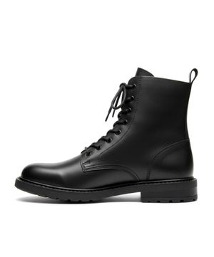 5cm 소가죽 8홀 블랙 워커 Combat Boots blacknoir18