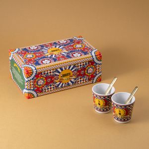 돌체앤가바나 시칠리안 샷잔 머들러 2인조 세트