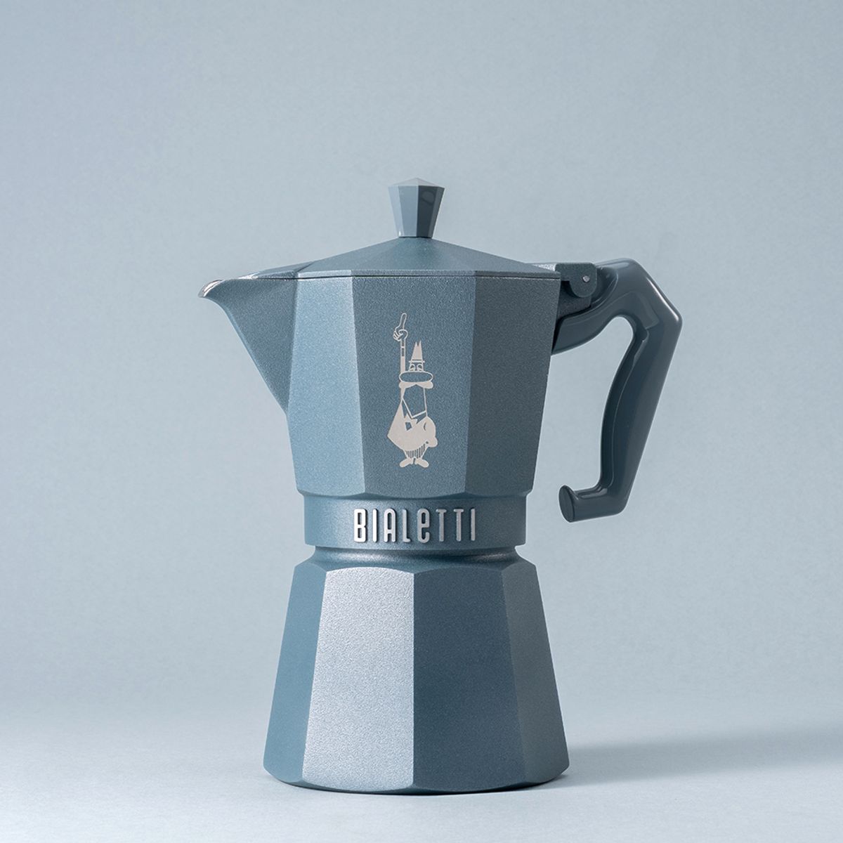 비알레띠(BIALETTI) 모카 익스클루시브 인덕션 실버 그레이 6컵