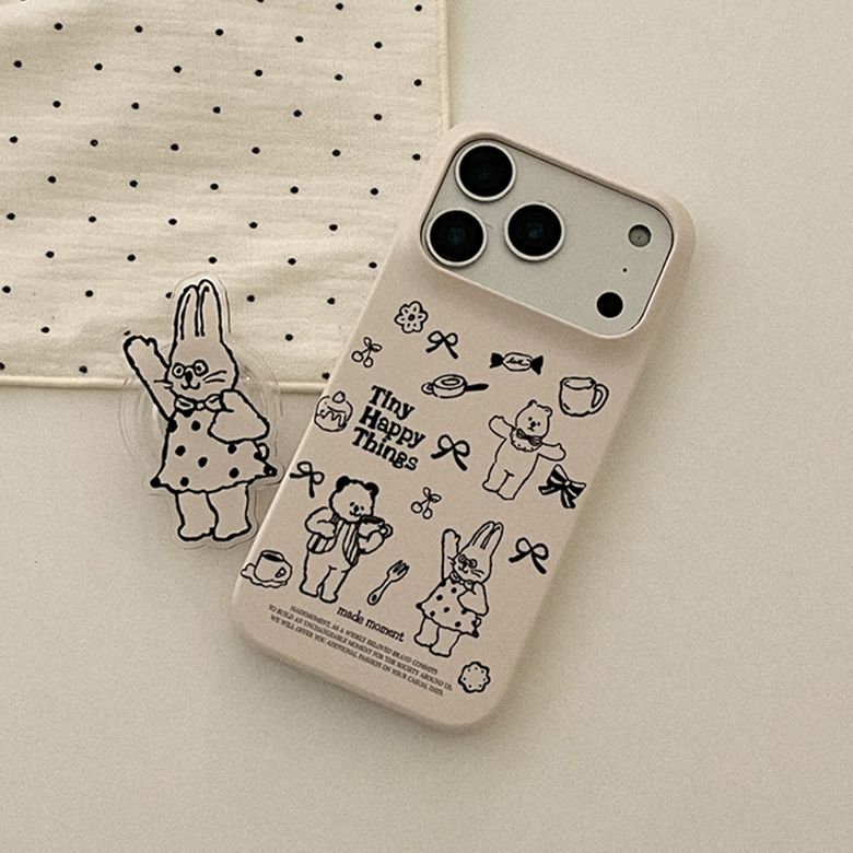 tiny happy things 디자인 [하드 폰케이스]