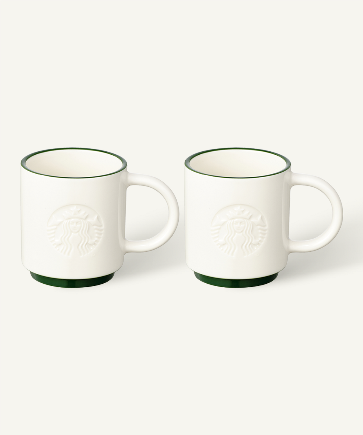스타벅스(STARBUCKS) 시그니처 사이렌 머그 237ml 2P 세트