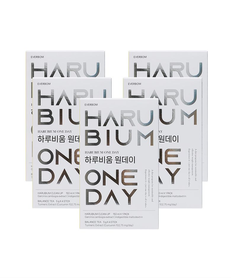하루비움 원데이 5일세트 + 물병
