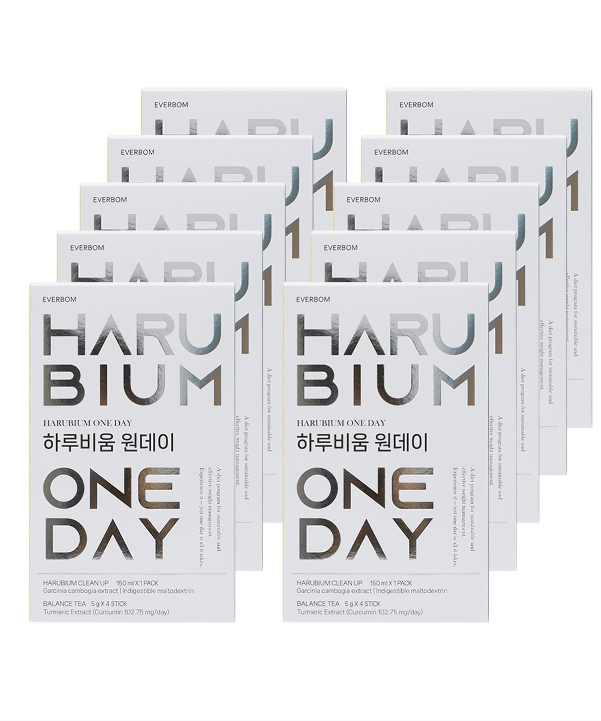 에버봄(EVERBOM) 하루비움 원데이 10일세트 + 물병