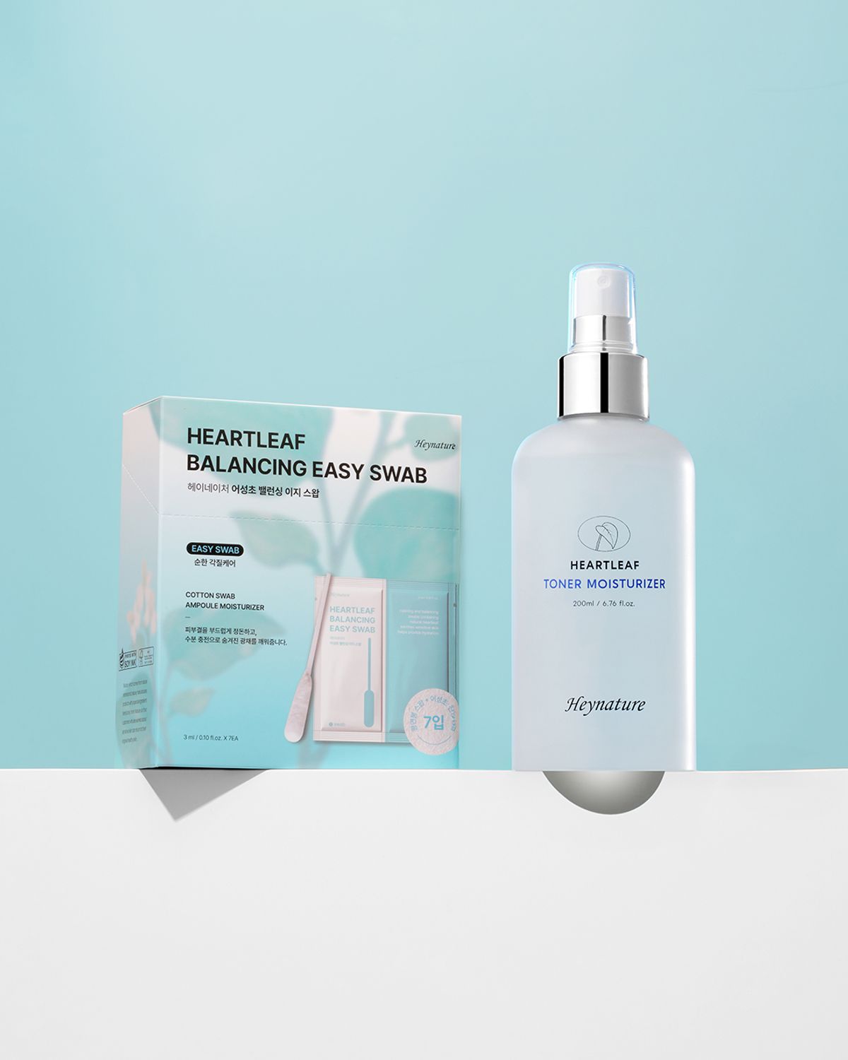 헤이네이처(HEYNATURE) 어성초 밸런싱 이지 스왑 + 스킨 촉촉 200ml