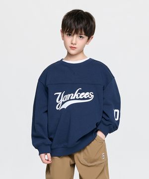 스포티브 바시티 컬시브 맨투맨 NY (Navy)