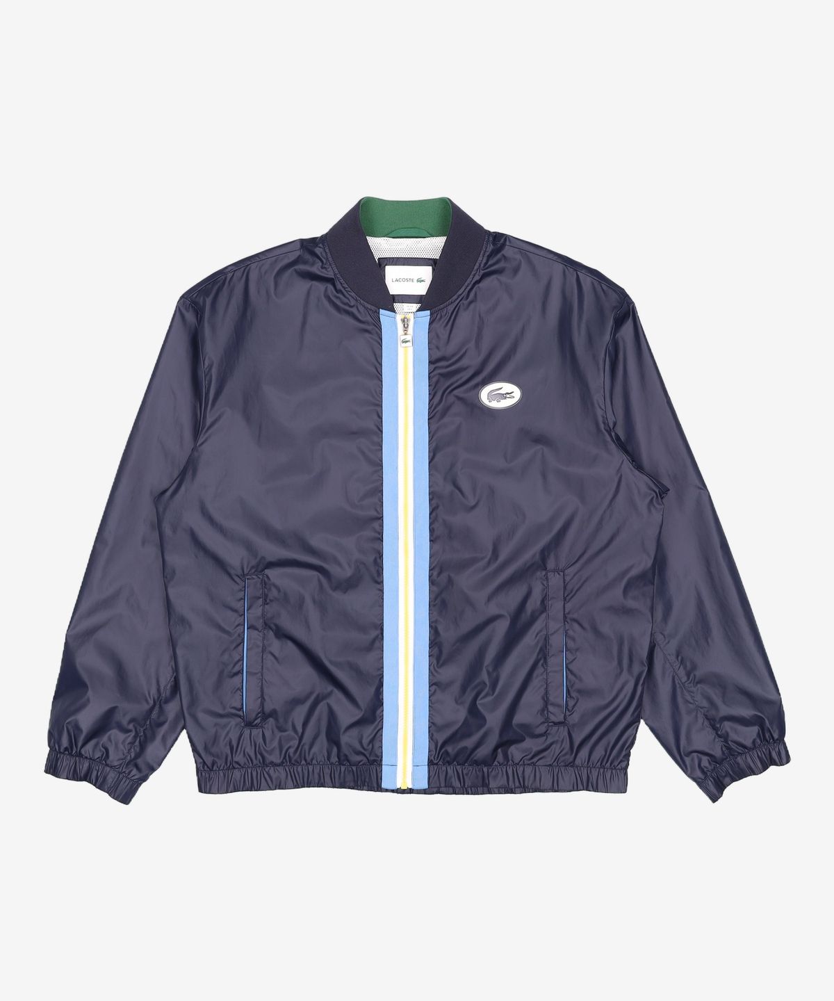 라코스테(LACOSTE) 남성 배색 크록 붐버 BH9441-51G JGL L