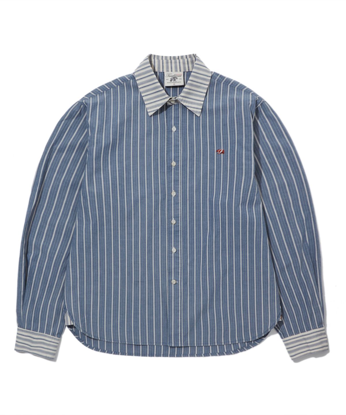 펜필드(PENFIELD) [TRAILWEAR]페이디드 클레릭 셔츠 네이비_FS1WR05U