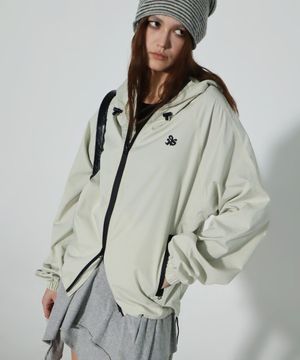 데일리 윈드브레이커 베이지