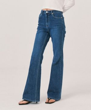 Classic Bootcut Denim_Deep Blue