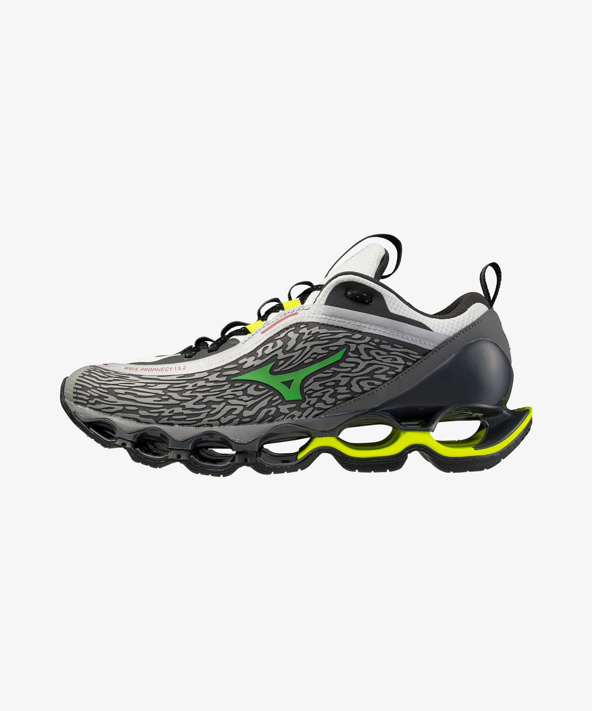 미즈노(MIZUNO) (공용) 웨이브 프로페시 13.2 - 콰이엇 쉐이드:바이브런트 그린:지에프 화이트 / D1GA261301