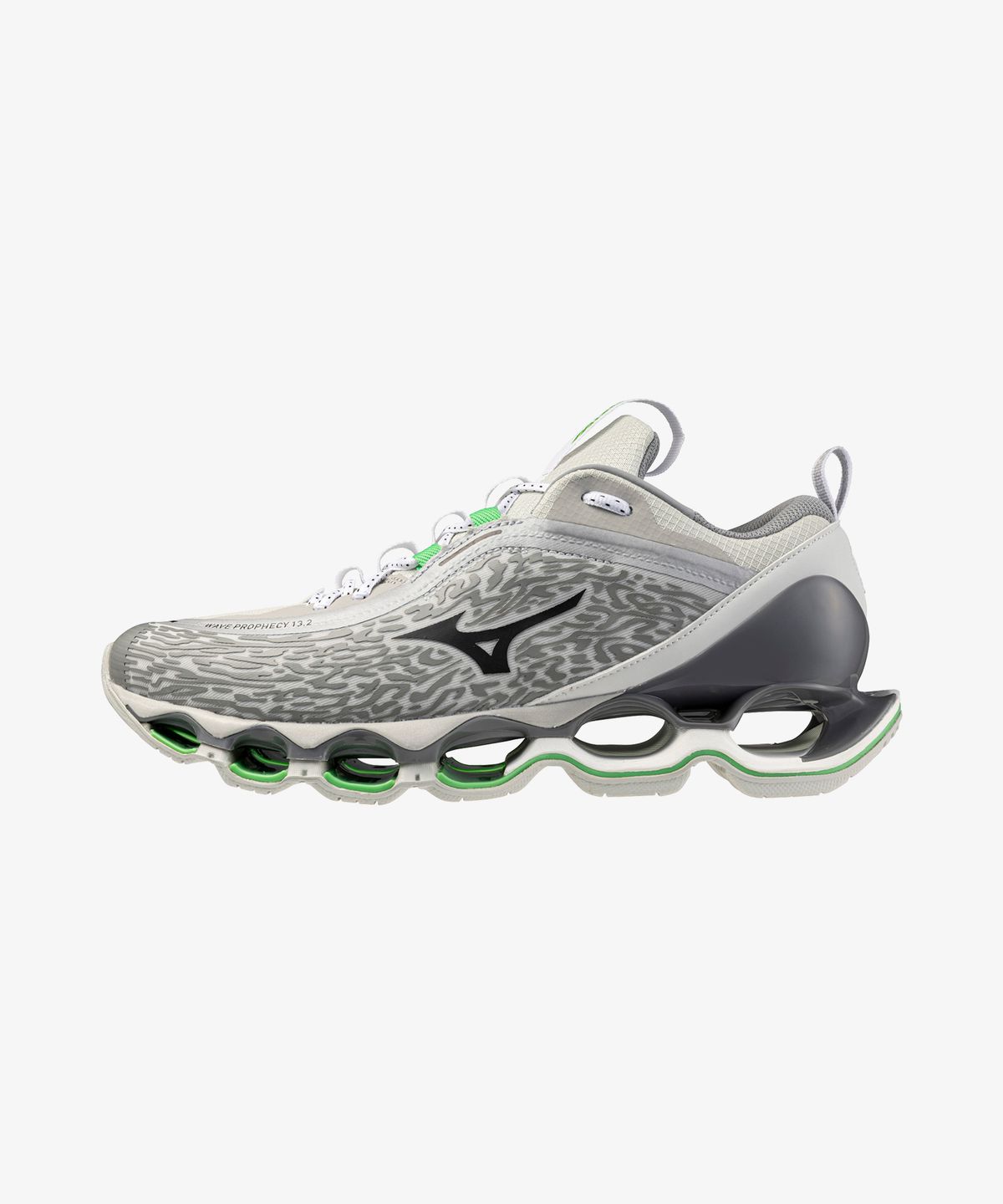 미즈노(MIZUNO) (공용) 웨이브 프로페시 13.2 - 하버 미스트:블랙:바이브런트 그린 / D1GA261303