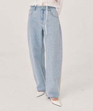 Uni Loose Fit Denim_Light Blue