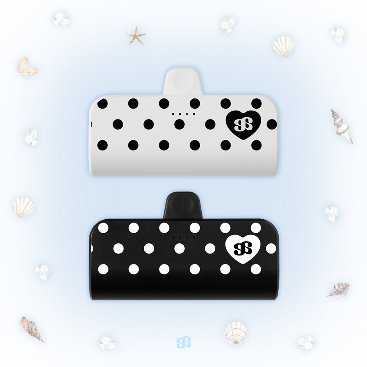 어프어프(EARPEARP) Dot 도킹형 보조배터리 5000mAh-2Colors