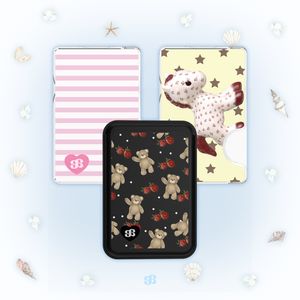 Vintage Mix 맥세이프 카드지갑 클리어/레더-7Type