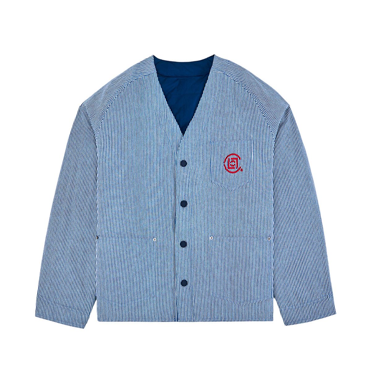 말본 골프(MALBON GOLF) [CLOT] 리버시블 자켓 NAVY (MAN)