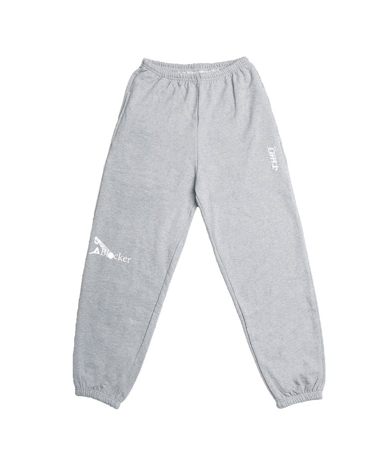 Tuewid day set up sweatpants in melange gray
